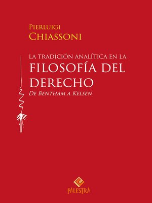 cover image of La tradición analítica en la filosofía del derecho
